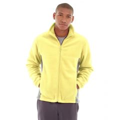Orion Two-Tone Fitted Jacket-L-Yellow